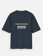 Retro Gaming - Cheat Activated | Unisex Oversized Standard T-Shirt