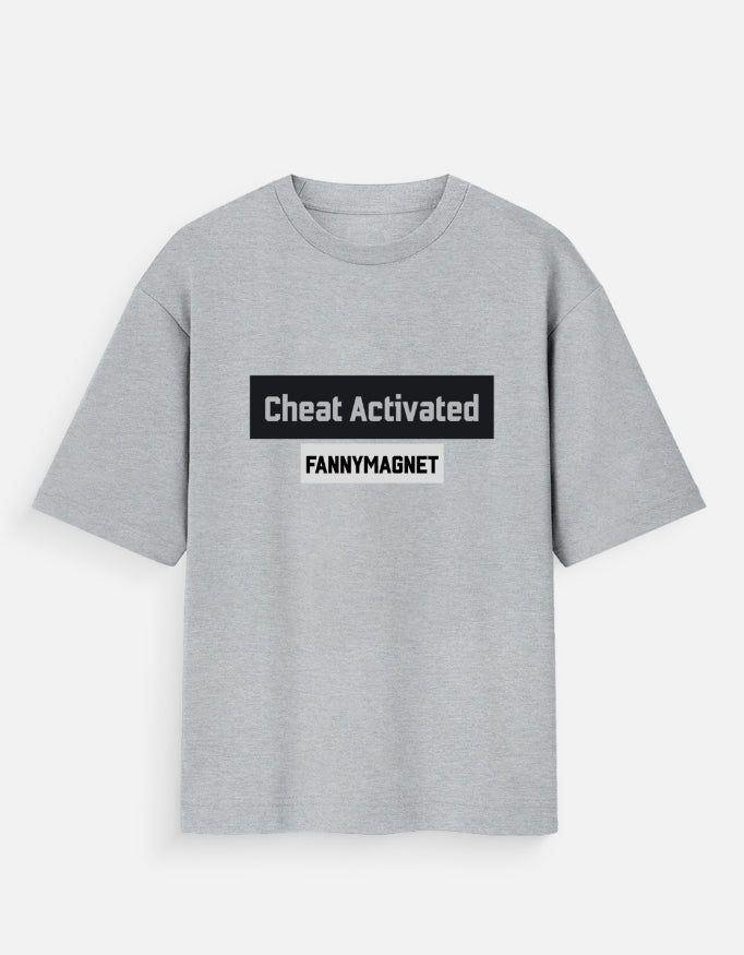Retro Gaming - Cheat Activated | Unisex Oversized Standard T-Shirt