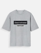 Retro Gaming - Cheat Activated | Unisex Oversized Standard T-Shirt