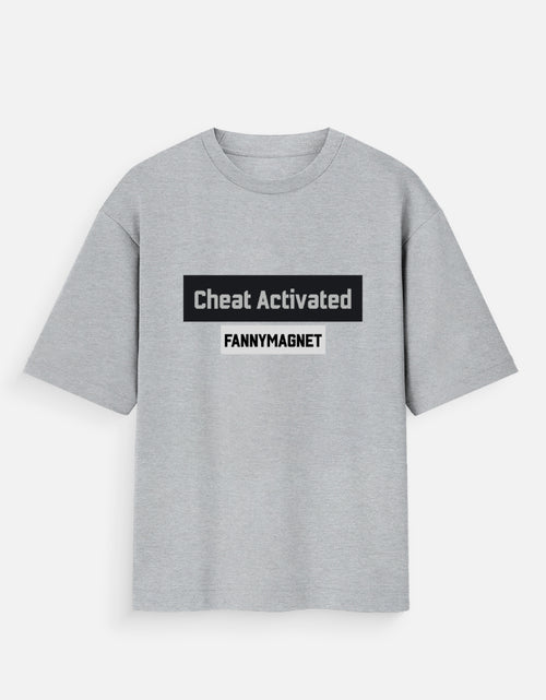 Retro Gaming - Cheat Activated | Unisex Oversized Standard T-Shirt